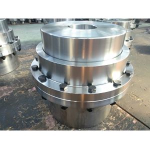 Drum Gear Turbine High Speed Flexible Shaft Couplings Customized Size