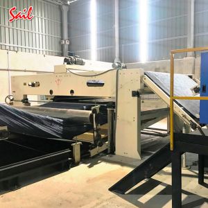 Changshu nonwoven cross lapper machine making needle punching nonwoven