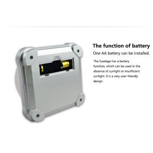 360° Solar Powered Turntable Revolving Display Turntable For Displaying Goods