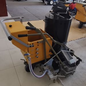 Pavement Automatic Thermoplastic Road Marking Machine For Crossing Line