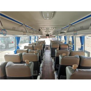 Left Steering Airbag Chassis WP Engine 220kw Used Passenger Bus 50 Seats Used