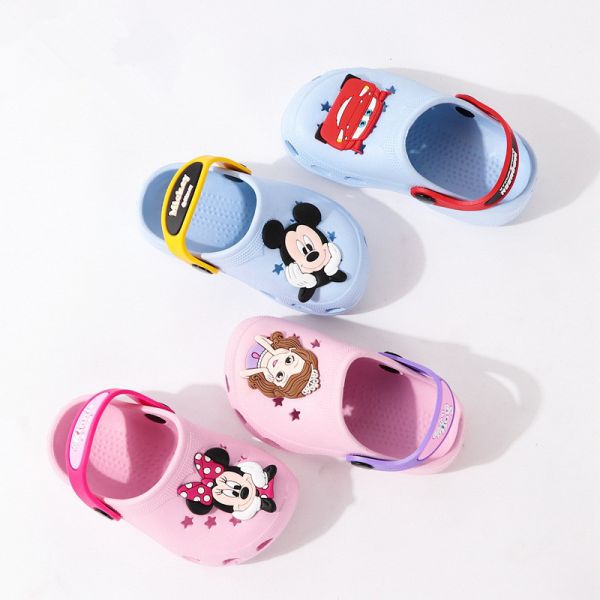 Little Kids Sandals Flip Flops Cute Mix N Match Print Slip On Summer Thong Sandal