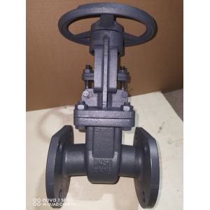 150-300 PSI Pressure Rating Cast Iron Gate Valve with API 598 Testing Standard and ≤120℃ Operating Temperature
