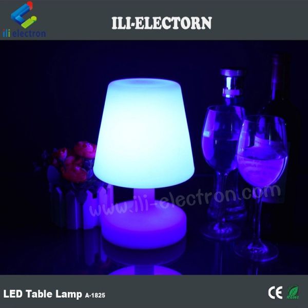 Factory cheap price full color multi color led table lamp
