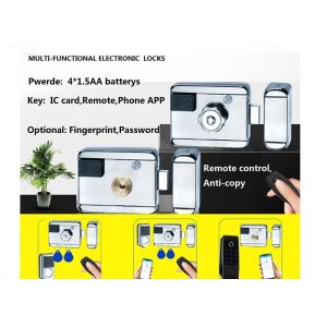 Remote Control APP No Wiring Ic Card Electric Control Lock