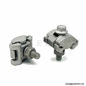 LC52AX Parallel Groove Aluminum Clamp Single Center 3/8 Bolt