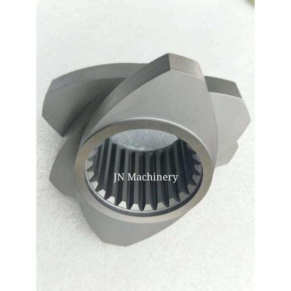 Quality CNC Maching 41CrAlMo7 38CrMoAla Double Screw Extruder Machine Screw Segments for sale