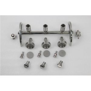 0.45μM 3 Head Membrance Laboratory Vacuum Filter Manifold For Pharmaceutical