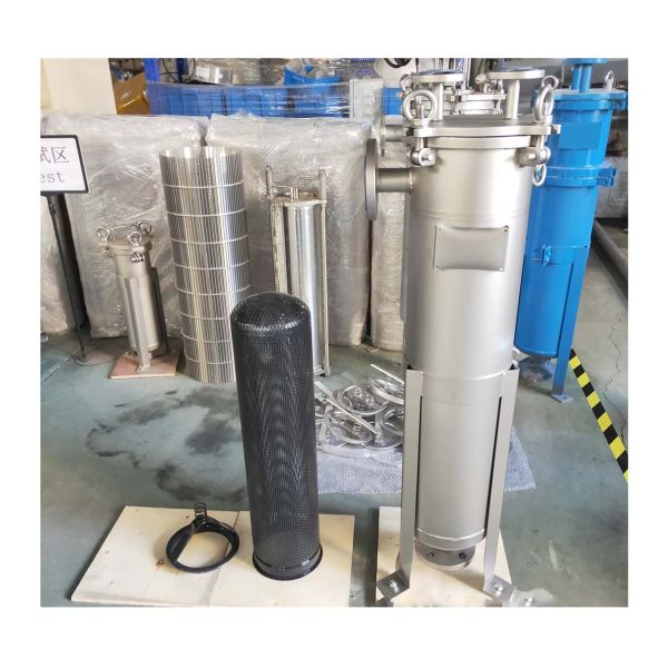 Pharmaceutical Industrial Cartridge Filters Filtration Housing 1.0 Mpa