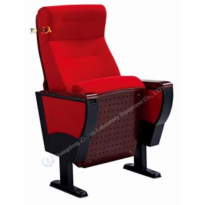 Black Padded Auditorium Folding Chair Individually Packaged For Easy Handling