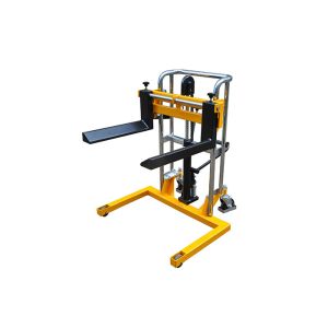 Wholesale PJ-R Manual Hydraulic Roll Handling Stacker Loading Capacity 400Kg from china suppliers
