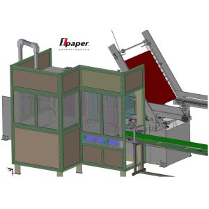 Buy cheap Customized Paper Bag Machines Tissue Paper Cutting Machine Pharmaceutical from wholesalers