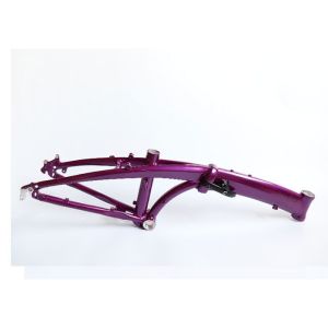 Bicycle Frame OEM Customized Folding Ebike Frame 2900g Gloss Surface Processing