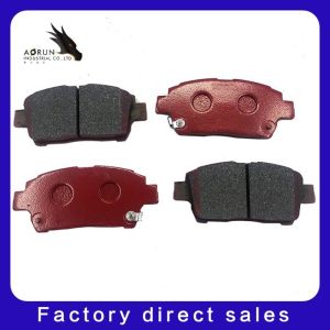 Automobile Brake Pads Custom Processed Brake Front Wheel D822