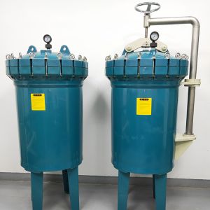 60KG Quick-Release Mechanism Flow Polypropylene Bag Filter Housing for Food Shop