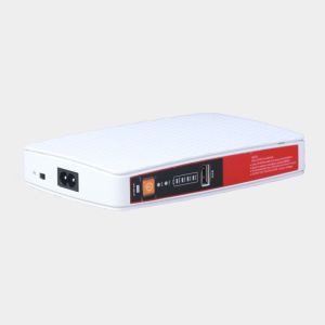 2000mAh*4 Capacity DC MINI UPS with Adapter Protection for Wifi Router and CCTV