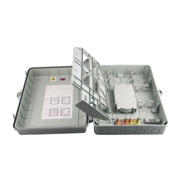 ABS FTTH Fiber Optic Box Cable Distribution Waterproof With IP65 Protection