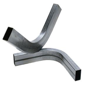 China 0.5mm Bending Galvanized Steel Pipe Q195 Q345 Brushing Polishing Vacuum Plating on sale