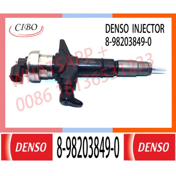 Common Rail Fuel Injector 8-98203849-0 8981192270 High Performance Spare Part