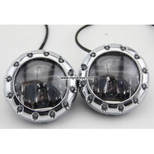 Mitsubishi Proudia car front fog lamp assembly daytime running lights LED DRL