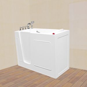 walk in bathtub model: Acrylic Elder Disable Walk In Bathtub With Shower
