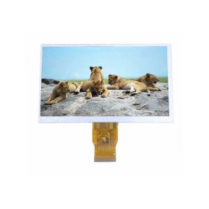 7 Inch Tft IPS Lcd Moduler Resistive Touchscreen Display 1024 * 600 With LVDS