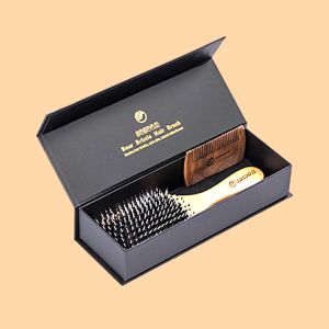 Wholesale Custom Logo Printing Paper Hair Wave Brush Packaging Box For Hair Brushes from china suppliers