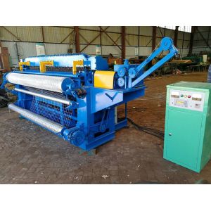 100m Poultry Cage 1 Inch Welded Wire Mesh Machine