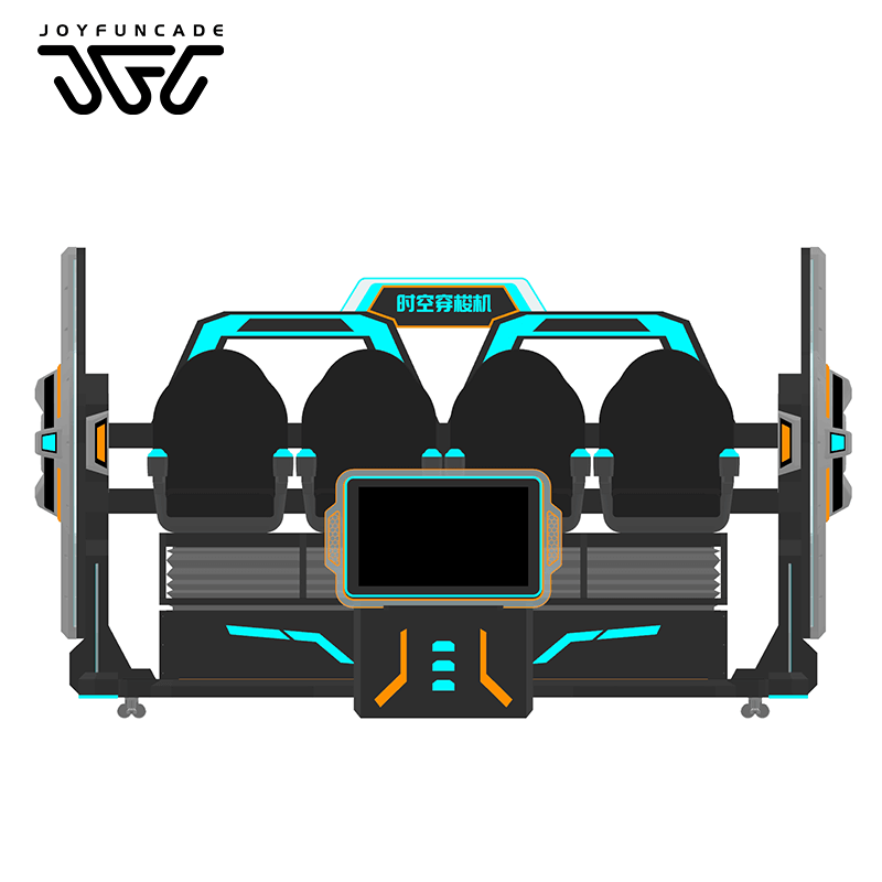 4-Player VR Simulator Theater with 360 Panoramic View