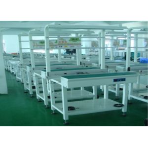 Width Adjustable SMT PCB Conveyor / Handling Equipment With Fluorescent Lamps