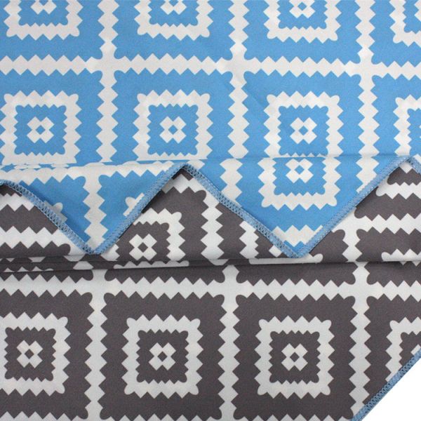 Sandless Microfiber Mens Towel Poncho Compact Beach Towel With Logo