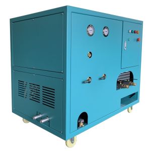 High Pressure Refrigerant Recovery Pump 2HP R23 SF6 Recovery Recharge Machine