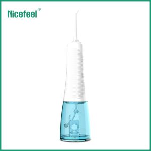 Portable Oral Irrigator Cordless Water Flosser Teeth Cleaner 300ml Water Tank
