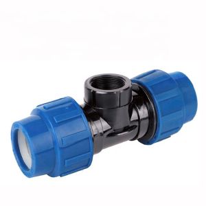 QX Multiple Color PP Compression Fittings for Irrigation 45deg Angle Pipe