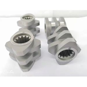 41CrAlMo7 38CrMoAl Double Screw Elements for Extruder Machines