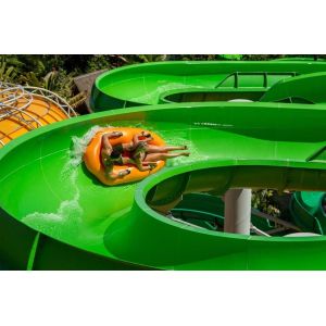 Children Aqua Water Park Slide Private Pool Fiberglass Slide Rides