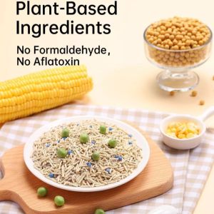 Customization Degradable Tofu and Bentonite Mixed Cat Litter Dust Free Easy to