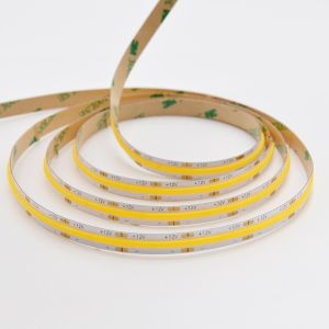 8mm Width COB LED Strips , 3000k Warm White LED Strip DC 12 Volt