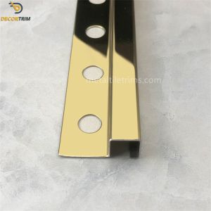 Tile Edge Trim Transition Strip Floor Tile Trim Tile Edging Corners Gold Colour