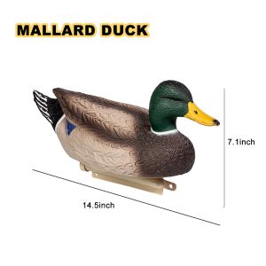 Floating Realistic Motorized Duck Hunting Decoy With EVA Plastic Material 350g