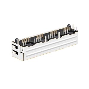 Pulse E5J88-24CJ25-L Compatible LINK-PP LPJE401AWNL 1X4 Port RJ45 Jack without