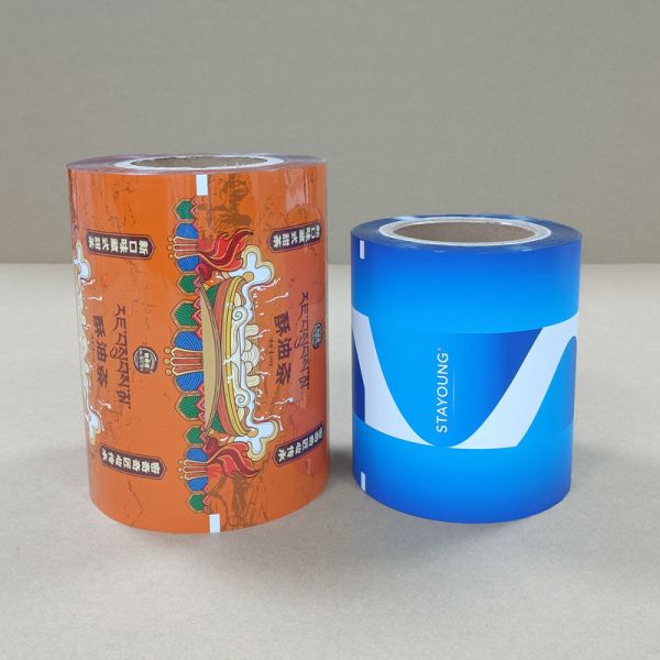 Custom Printed Probiotic Plastic Packaging Roll Film UV Resistant Moisture Proof