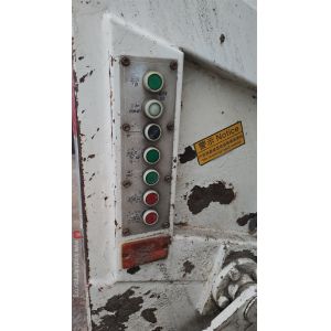 Used Rear Compression Garbage Truck Loading 12-18m3 Manual Transmission type