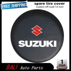 Factory direct sale SUV car spare wheel cover spare tire cover 14 inch for suzuki jimny RF-SI-04