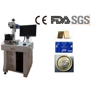 Desktop Pulsed Fiber Laser Metal Engraving Marking Machine Air Cooled