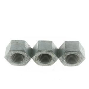 High Strength Tempered Steel HDG 3/4 Inch Steel Hex Nuts A563 Grade C
