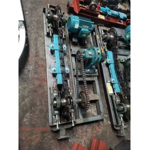 Engineered custom roller coating conveyor chain automated coating system