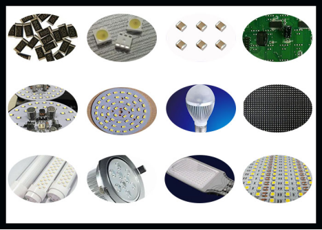 Single modual led tube 12 head automatic pick and place machine