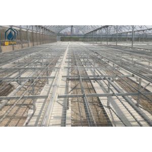 Agriculture Greenhouse Clone Seed Rolling Bench Grow Tables Welded Mesh