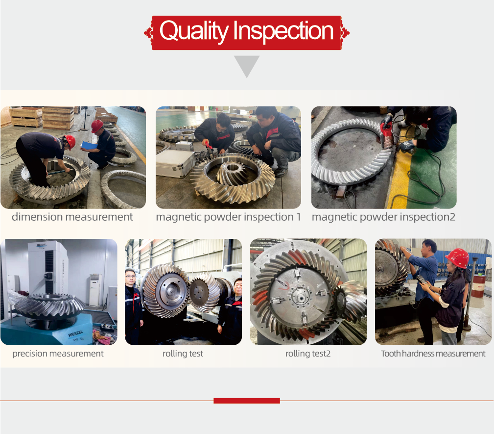 Z25 Z30 Tooth Steel Casting Large Bevel Gears For Industrial Machinery